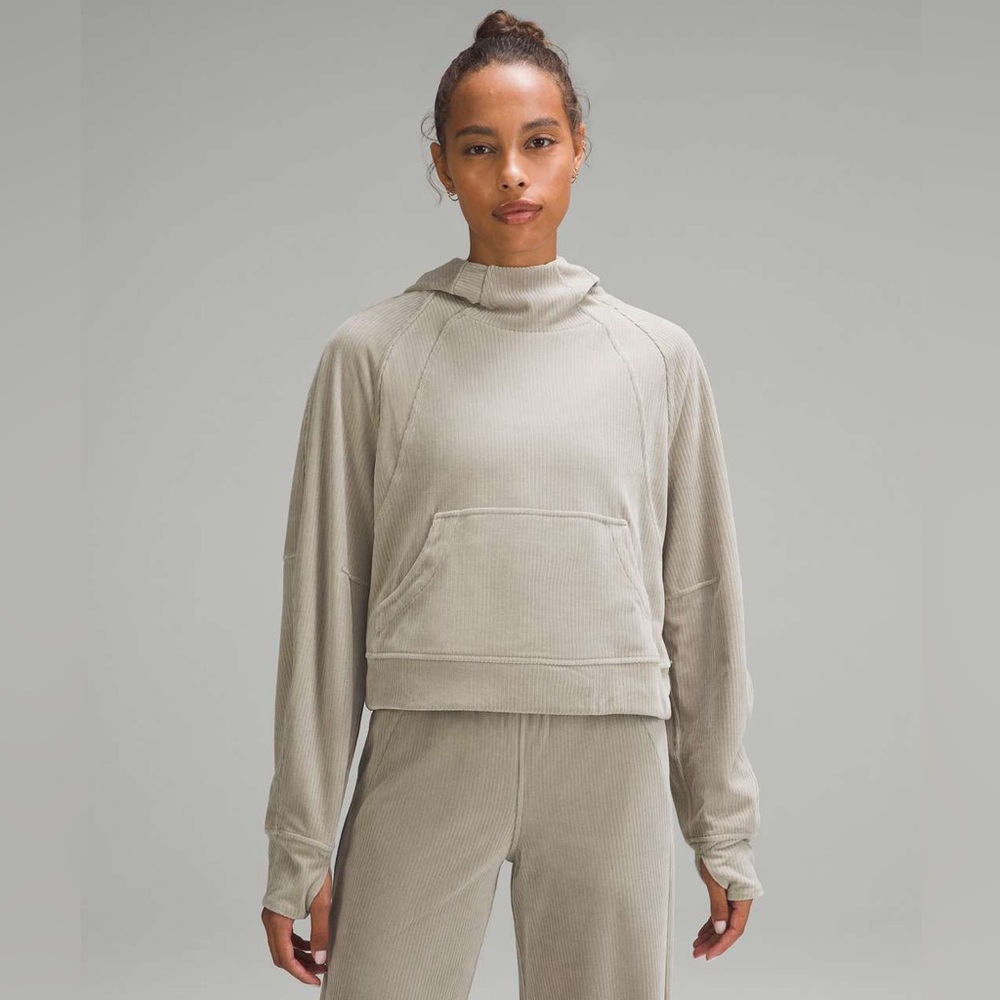 Lululemon Oversized Velvet Cord Scuba